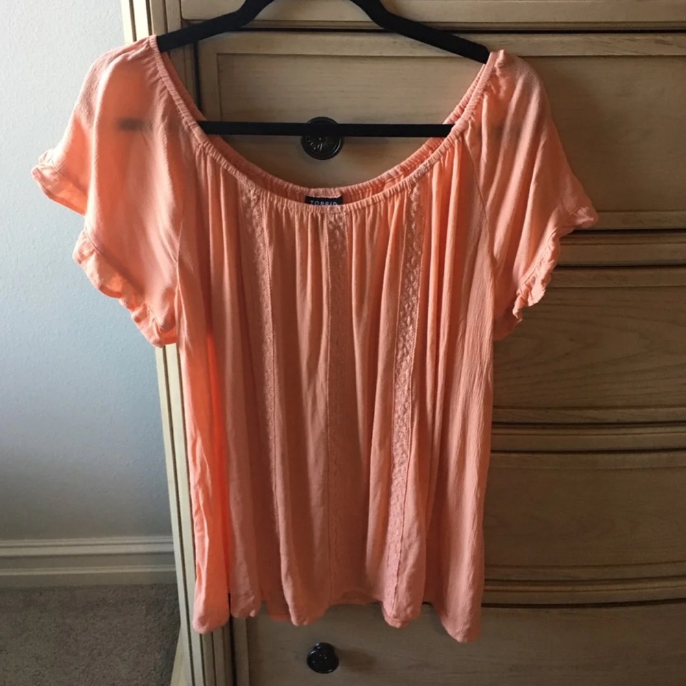 Torrid Ruffle Top Size 0
